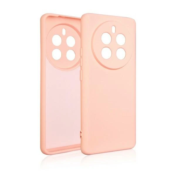 Beline Silikoninis Realme 12 Pro dėklas telefonui rožinio aukso spalvos aprašymas - Prekės nuotrauka