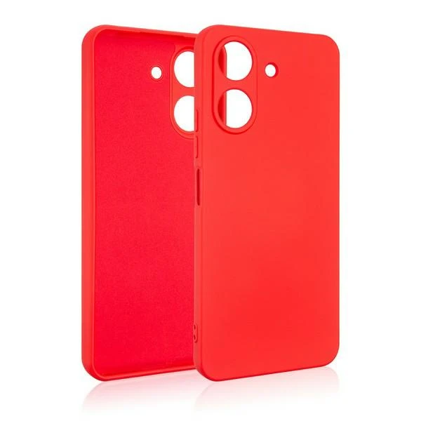Beline Silikoninis Xiaomi Redmi 13C dėklas telefonui raudonos spalvos Poco C65 aprašymas - Prekės nuotrauka