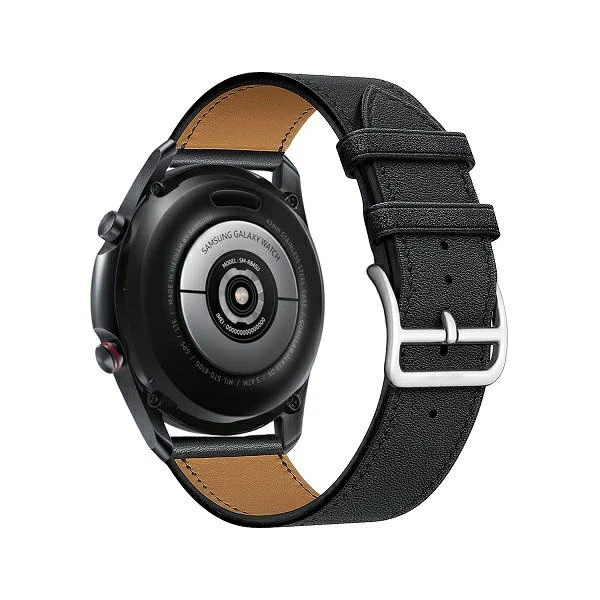 Beline apyrankė Watch 20mm Hermes Leather juodos spalvos box aprašymas - Prekės nuotrauka