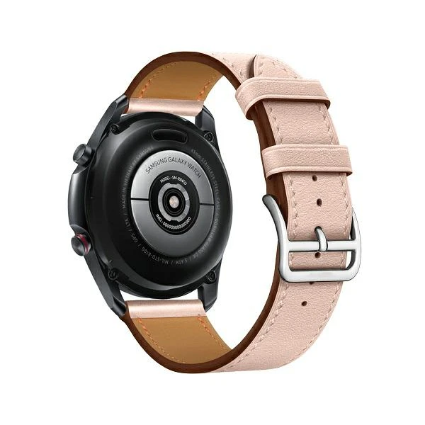Beline apyrankė Watch 20mm Hermes Leather rožinės spalvos box aprašymas - Prekės nuotrauka