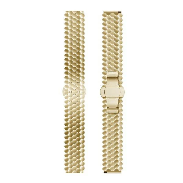 Beline apyrankė Watch 20mm Metal Honeycomb aukso spalvos box aprašymas - Prekės nuotrauka