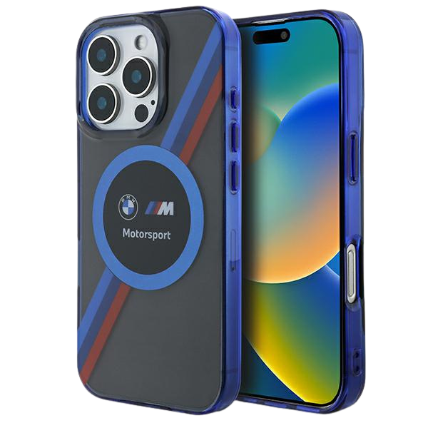 BMW Motosport IML Circle MagSafe Case Apple iPhone 16 Pro Max - dėklas telefonui juodos spalvos aprašymas - Prekės nuotrauka BMW Motosport IML Circle MagSafe Case Apple iPhone 16 Pro Max - dėklas telefonui juodos spalvos aprašymas - Prekės nuotrauka