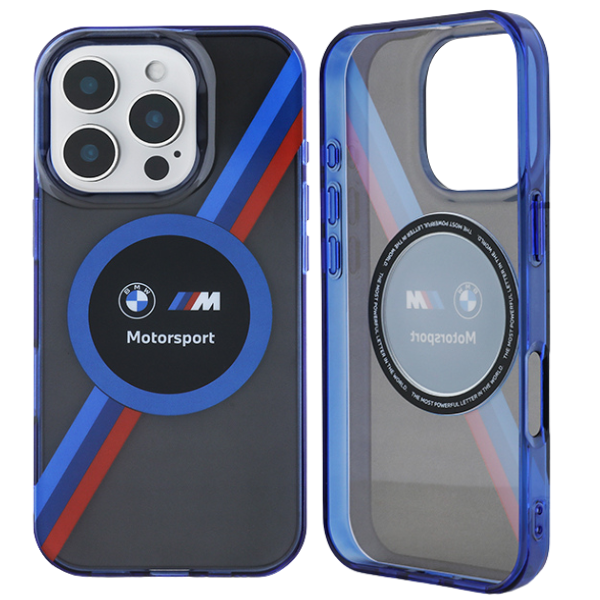 BMW Motosport IML Circle MagSafe Case Apple iPhone 16 Pro Max - dėklas telefonui juodos spalvos aprašymas - Prekės nuotrauka BMW Motosport IML Circle MagSafe Case Apple iPhone 16 Pro Max - dėklas telefonui juodos spalvos aprašymas - Prekės nuotrauka