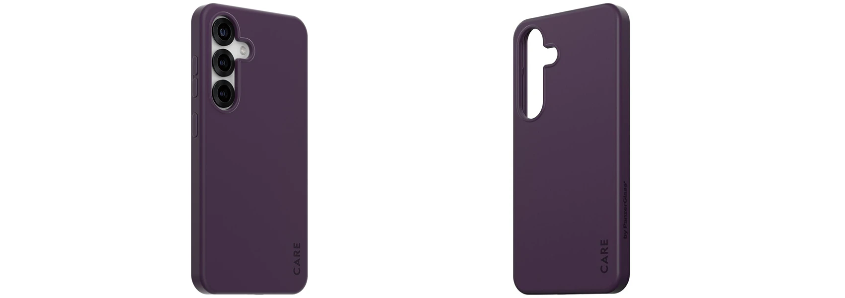 Dėklas Panzer Glass CARE by PanzerGlass Fashion QI Samsung Galaxy S25 violetinės spalvos aprašymas - Prekės nuotrauka