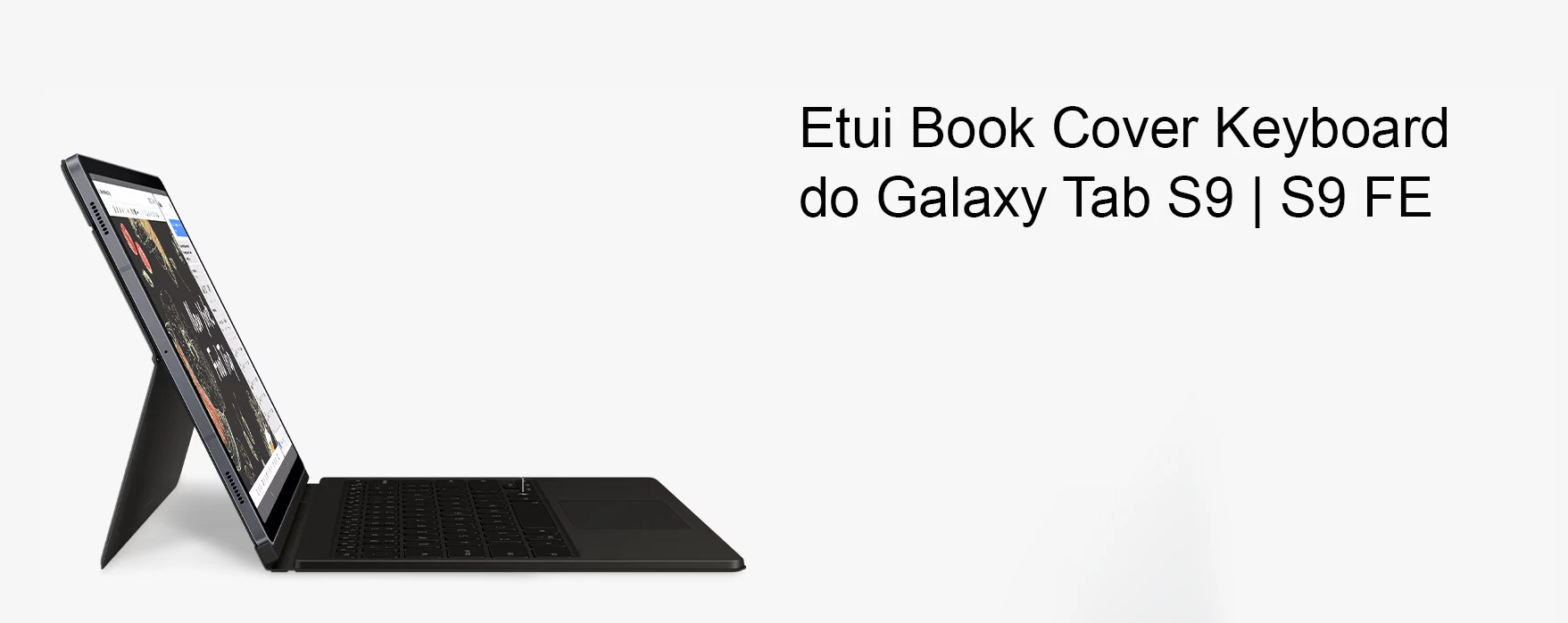 Samsung Galaxy TAB S9 11.0 / S9 FE 10.9 Samsung Book Cover Klaviatūra (EF-DX725UBEGWW) juodos spalvos aprašymas - Prekės nuotrauka Samsung Galaxy TAB S9 11.0 / S9 FE 10.9 Samsung Book Cover Klaviatūra (EF-DX725UBEGWW) juodos spalvos aprašymas - Prekės nuotrauka