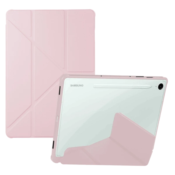 Stand Samsung Tab S10 Ultra rožinės spalvos aprašymas - Prekės nuotrauka Stand Samsung Tab S10 Ultra rožinės spalvos aprašymas - Prekės nuotrauka
