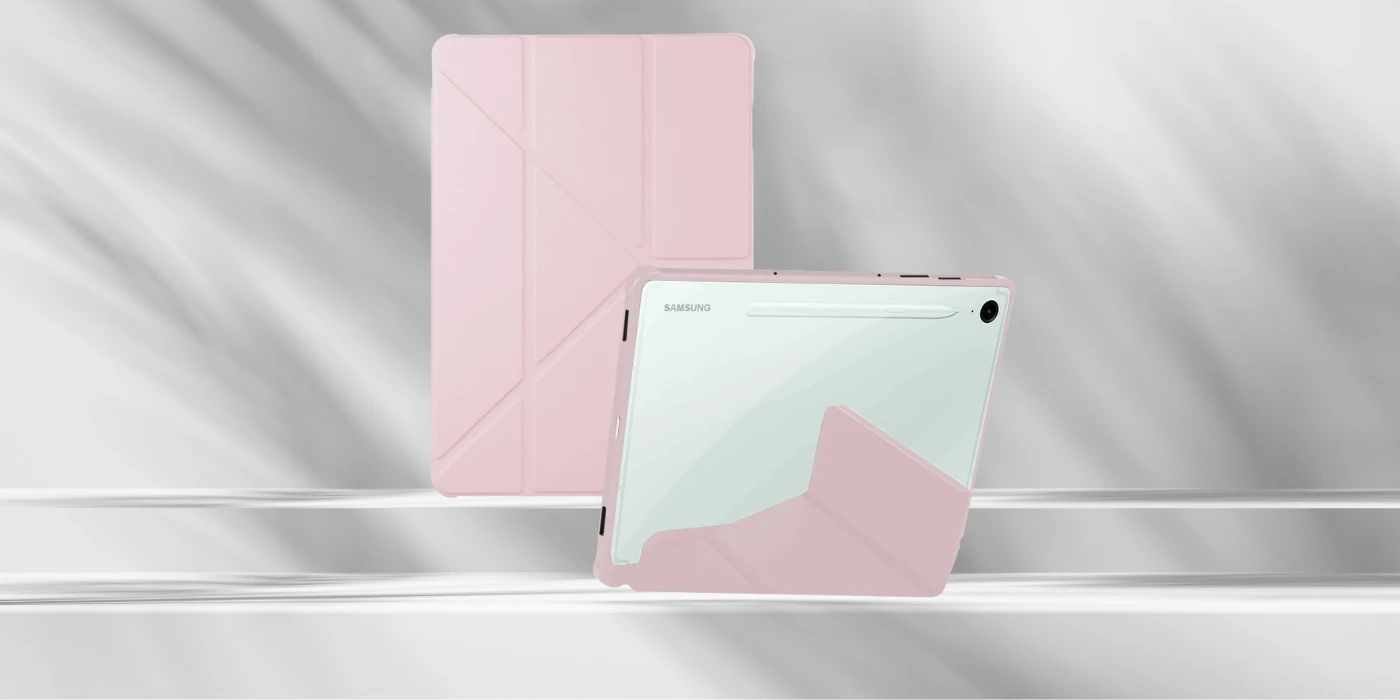 Stand Samsung Tab S10 Ultra rožinės spalvos aprašymas - Prekės nuotrauka Stand Samsung Tab S10 Ultra rožinės spalvos aprašymas - Prekės nuotrauka