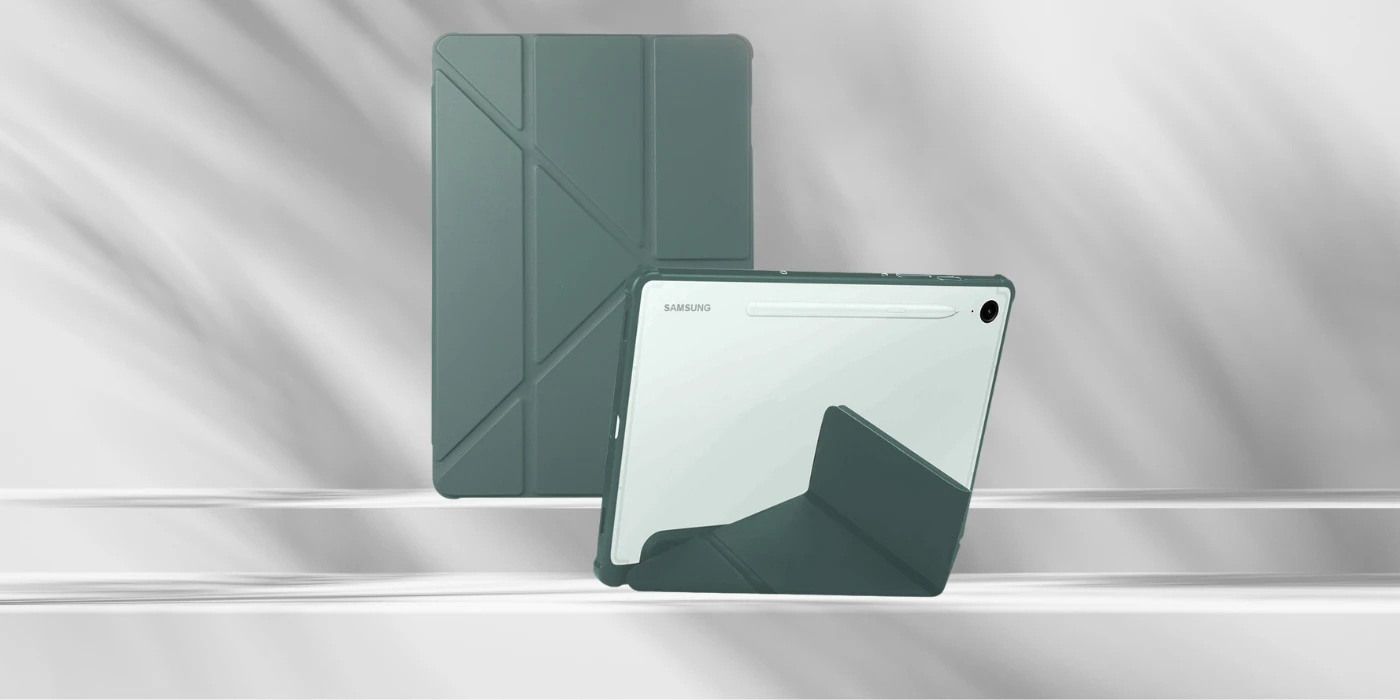 Stand Samsung Tab S10 Ultra žalios spalvos aprašymas - Prekės nuotrauka Stand Samsung Tab S10 Ultra žalios spalvos aprašymas - Prekės nuotrauka