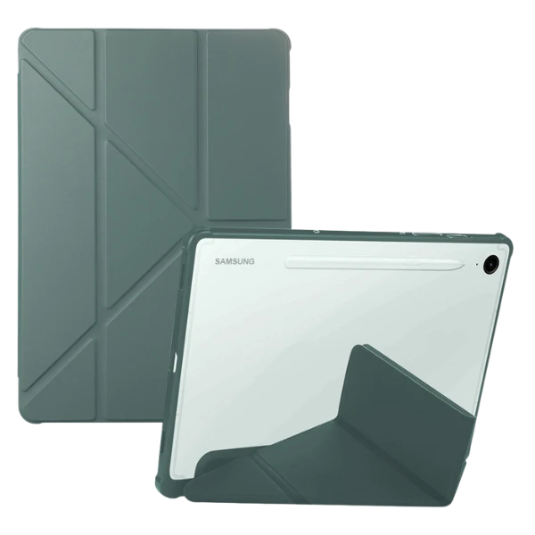 Stand Samsung Tab S10 Ultra žalios spalvos aprašymas - Prekės nuotrauka Stand Samsung Tab S10 Ultra žalios spalvos aprašymas - Prekės nuotrauka