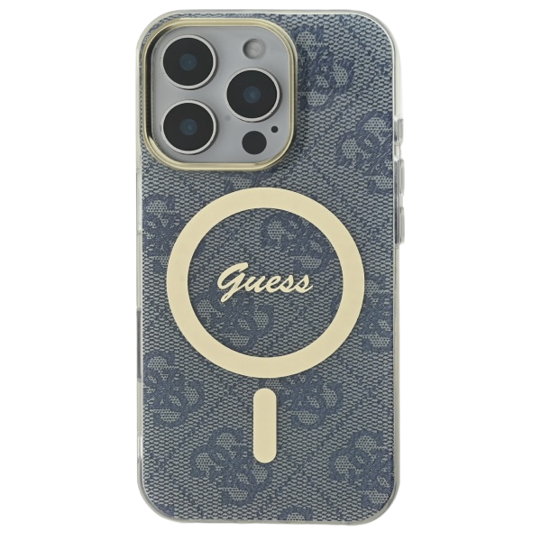 Guess GUHMP16LH4STB Apple iPhone 16 Pro 6.3″ mėlynas kietas dėklas IML 4G MagSafe aprašymas - Prekės nuotrauka Guess GUHMP16LH4STB Apple iPhone 16 Pro 6.3″ mėlynas kietas dėklas IML 4G MagSafe aprašymas - Prekės nuotrauka