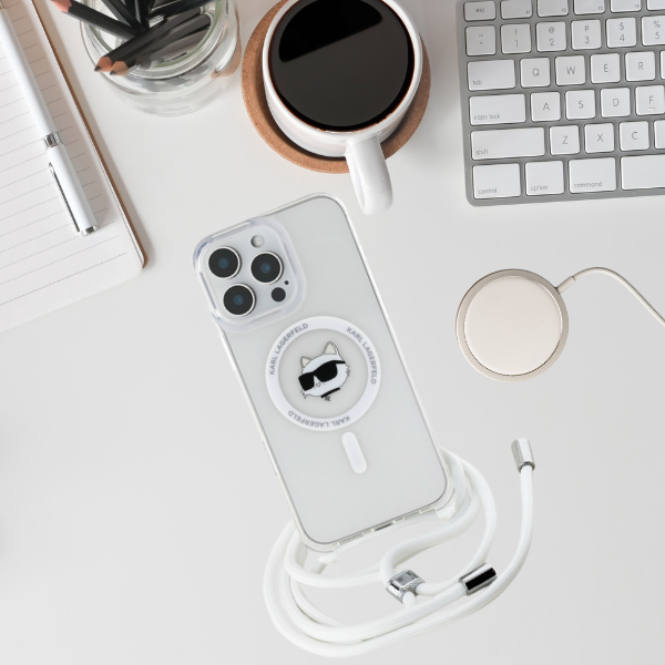 Karl Lagerfeld KLHMP16LHCCHNT Apple iPhone 16 Pro 6.3″ kietas dėklas skaidrus IML Choupette Head & Cord Mag aprašymas - Prekės nuotrauka Karl Lagerfeld KLHMP16LHCCHNT Apple iPhone 16 Pro 6.3″ kietas dėklas skaidrus IML Choupette Head & Cord Mag aprašymas - Prekės nuotrauka