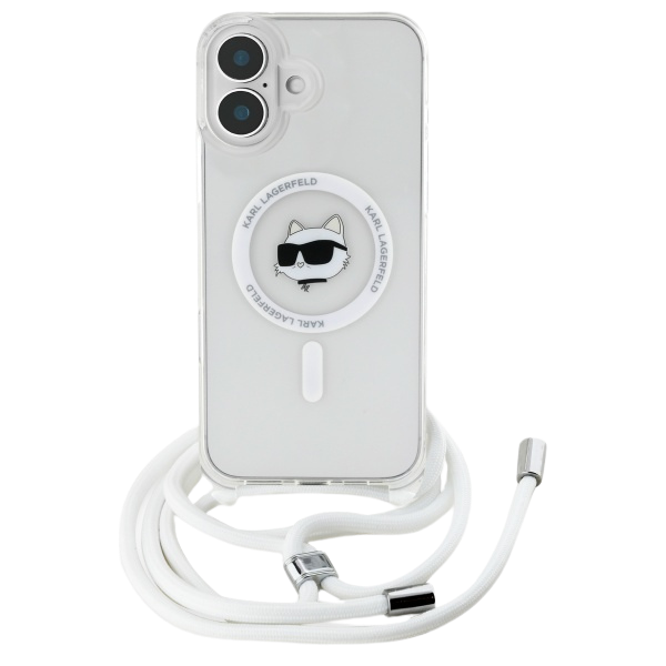 Karl Lagerfeld KLHMP16SHCCHNT Apple iPhone 16 6.1″ kietas dėklas skaidrus IML Choupette Head & Cord Magsafe aprašymas - Prekės nuotrauka Karl Lagerfeld KLHMP16SHCCHNT Apple iPhone 16 6.1″ kietas dėklas skaidrus IML Choupette Head & Cord Magsafe aprašymas - Prekės nuotrauka