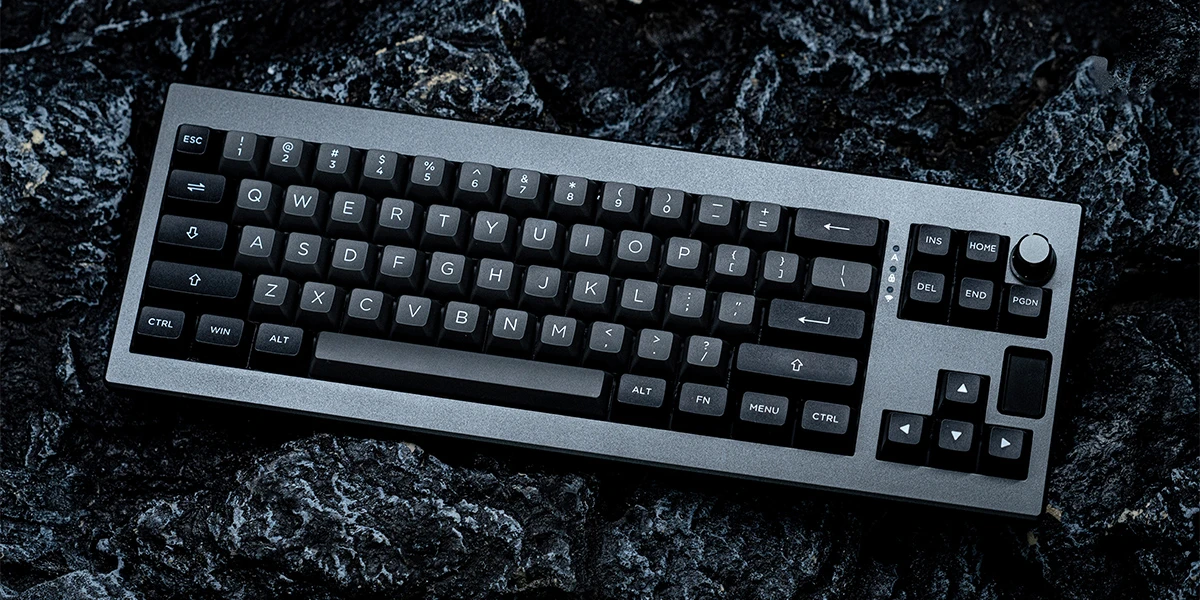 Klaviatūra mechaninė Epomaker Shadow-X Flamingo Switch juodai-sidabrinis/juodas-sidabrinis aprašymas - Prekės nuotrauka Klaviatūra mechaninė Epomaker Shadow-X Flamingo Switch juodai-sidabrinis/juodas-sidabrinis aprašymas - Prekės nuotrauka