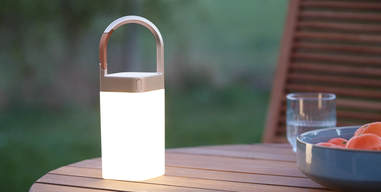 Lexon stalinė lempa Lexon Horizon Wireless LED lempa pilka/pistoletas LH77X [H] aprašymas - Prekės nuotrauka