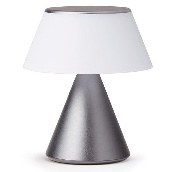 Lexon Luma M LED lempa, pilka, LH87MX aprašymas - Prekės nuotrauka Lexon Luma M LED lempa, pilka, LH87MX aprašymas - Prekės nuotrauka