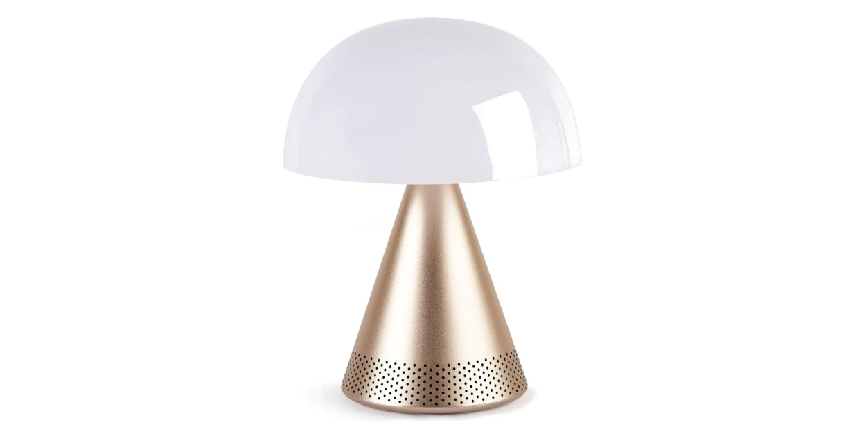 LEXON | Mina L Audio | 5 W | Soft Gold aprašymas - Prekės nuotrauka