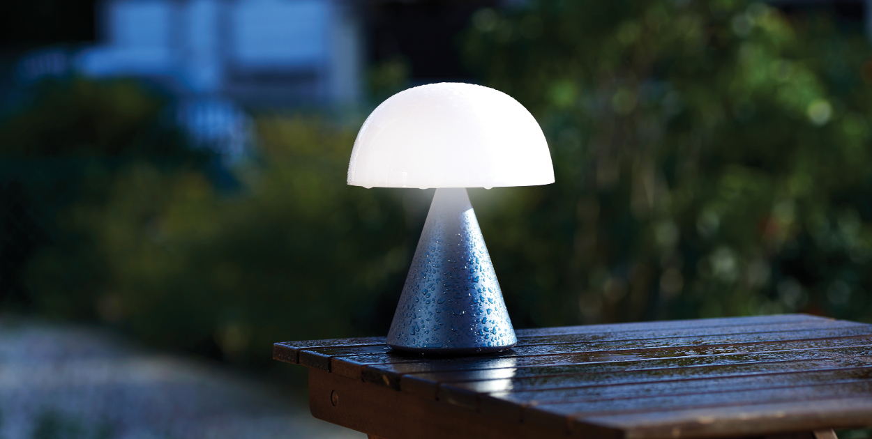 Lexon Mina L LED lempa, balta, LH65WG aprašymas - Prekės nuotrauka