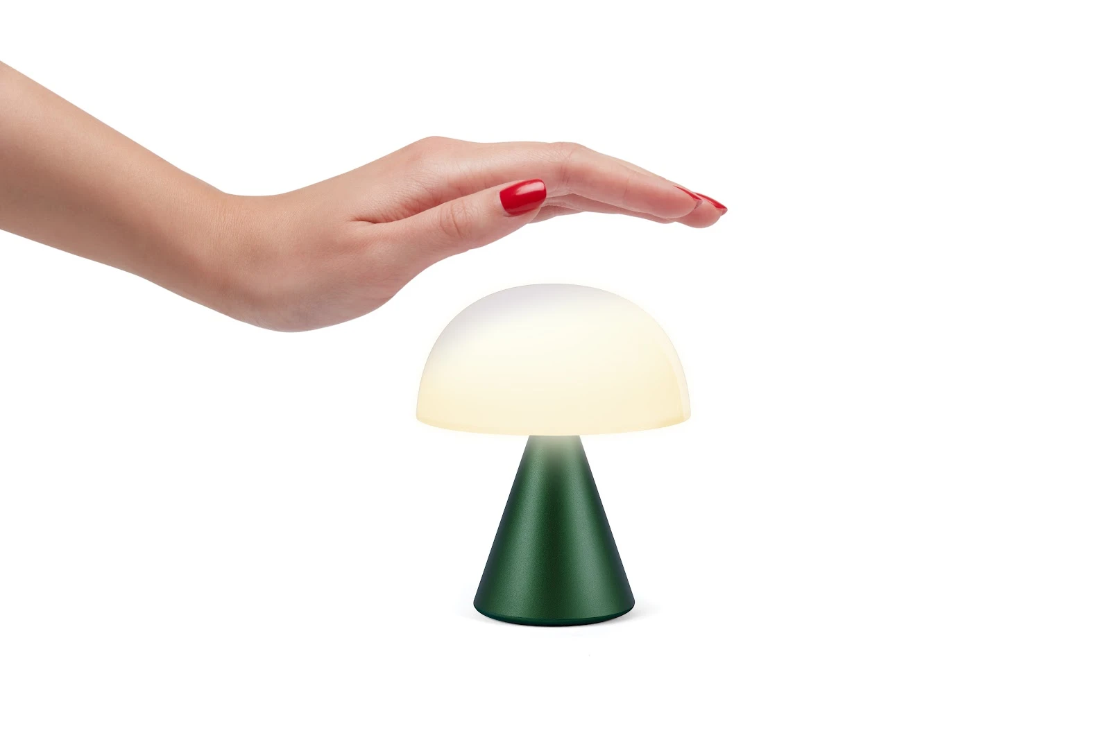 Lexon Mina M Lampa LED ciemno žalia/dark žalias LH64DG1 aprašymas - Prekės nuotrauka