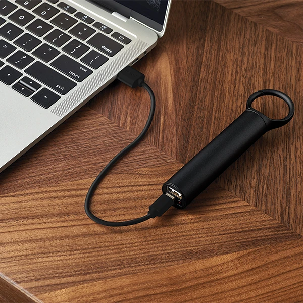 Lexon Nomaday išorinė baterija 3000 mAh, juoda LL138N aprašymas - Prekės nuotrauka