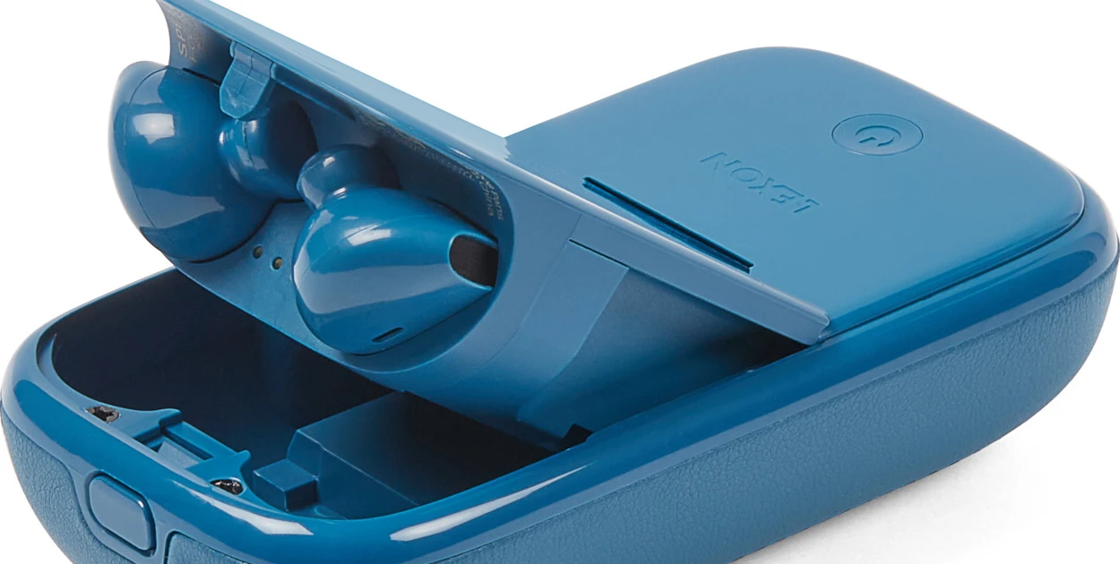 „Lexon Speakerbuds“ belaidės ausinės su „Bluetooth“ garsiakalbiu, camel LA127C aprašymas - Prekės nuotrauka „Lexon Speakerbuds“ belaidės ausinės su „Bluetooth“ garsiakalbiu, camel LA127C aprašymas - Prekės nuotrauka