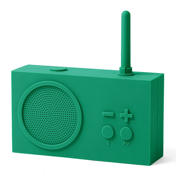 LEXON | FM radio and wireless speaker | TYKHO3 | W | Bluetooth | Žalias | Belaidė jungtis aprašymas - Prekės nuotrauka LEXON | FM radio and wireless speaker | TYKHO3 | W | Bluetooth | Žalias | Belaidė jungtis aprašymas - Prekės nuotrauka