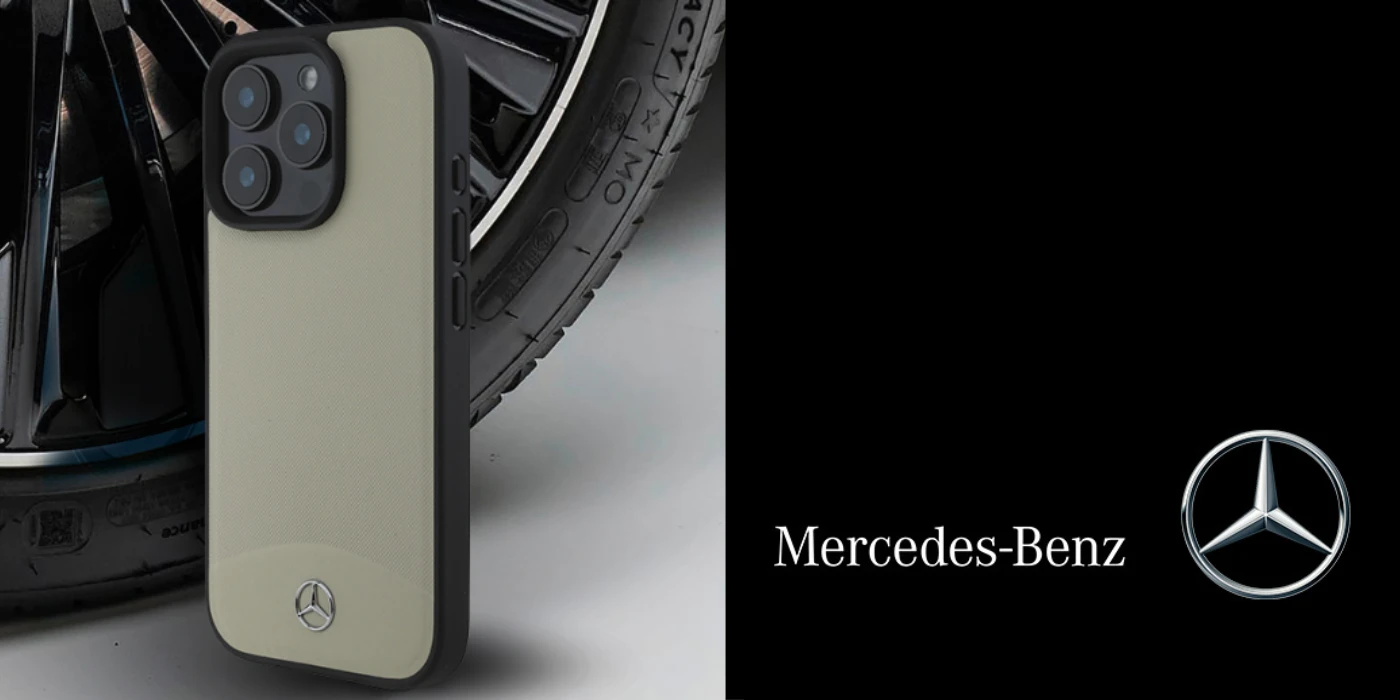 Apple iPhone 16 Pro Mercedes Textured And Plain Leather MagSafe (MEHMP16L23RBARK) dėklas telefonui juodos spalvos aprašymas - Prekės nuotrauka Apple iPhone 16 Pro Mercedes Textured And Plain Leather MagSafe (MEHMP16L23RBARK) dėklas telefonui juodos spalvos aprašymas - Prekės nuotrauka