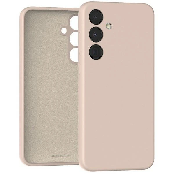 Mercury Silikoninis Samsung A05s A057 dėklas telefonui rožinės spalvos sand aprašymas - Prekės nuotrauka