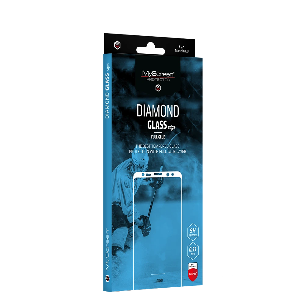 MyScreen MS Diamond Glass Edge FG Apple iPhone 16E (iPhone SE 4) juodas Full Glue aprašymas - Prekės nuotrauka