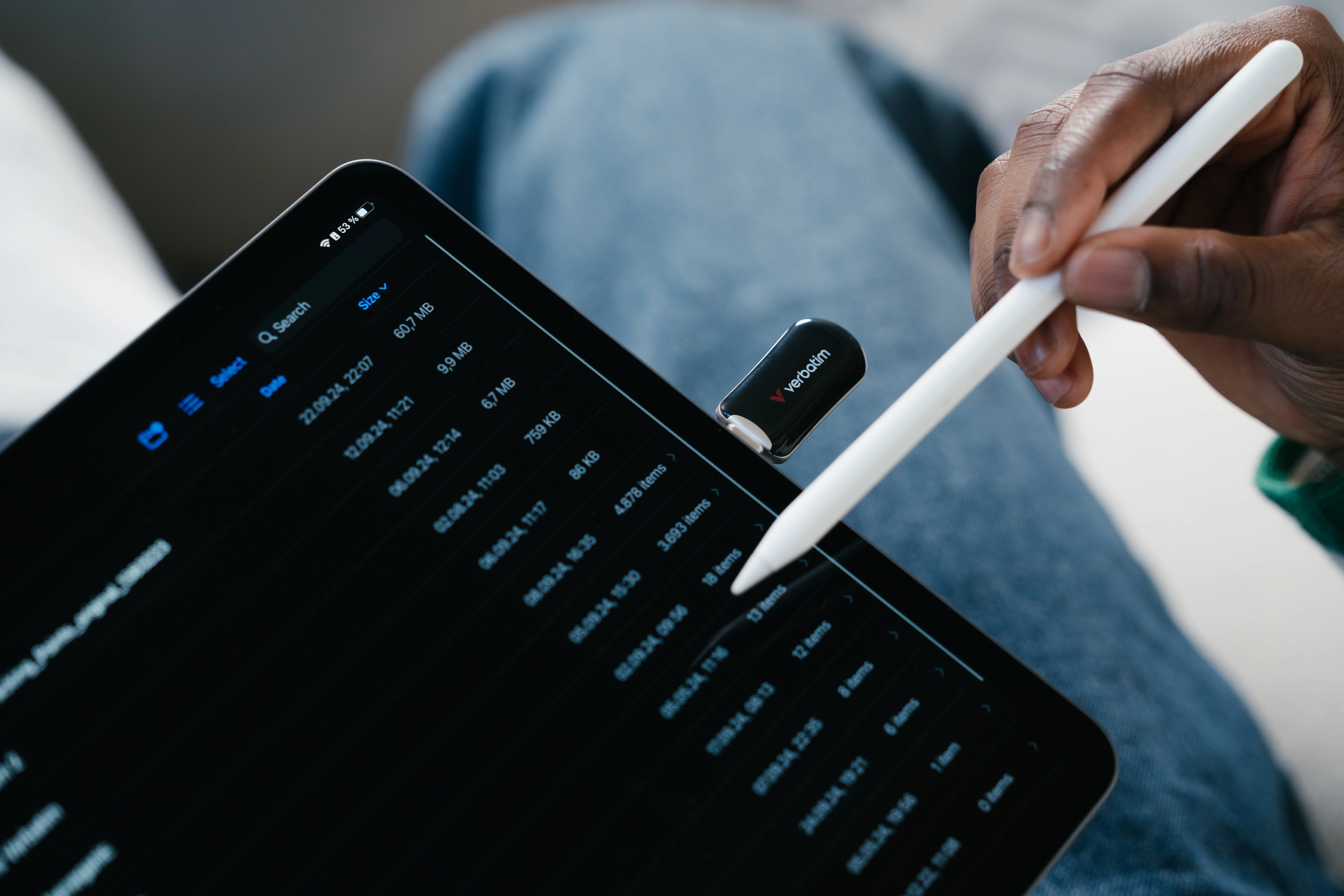 Pendrive Verbatim Plectra 64GB USB-C juodos spalvos 30224 aprašymas - Prekės nuotrauka