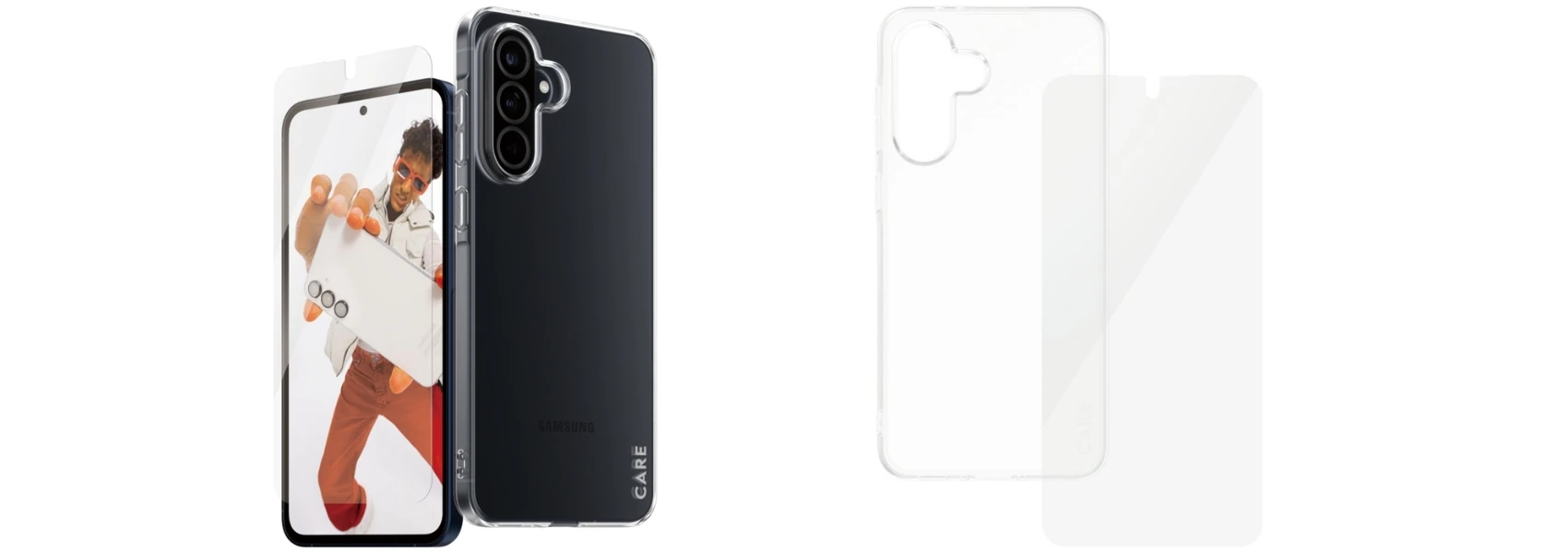 Panzer Glass Apsauginis rinkinys CARE by PanzerGlass Fashion 2in1 dėklas+apsauginis stiklas Samsung Galaxy A56 5G aprašymas - Prekės nuotrauka Panzer Glass Apsauginis rinkinys CARE by PanzerGlass Fashion 2in1 dėklas+apsauginis stiklas Samsung Galaxy A56 5G aprašymas - Prekės nuotrauka