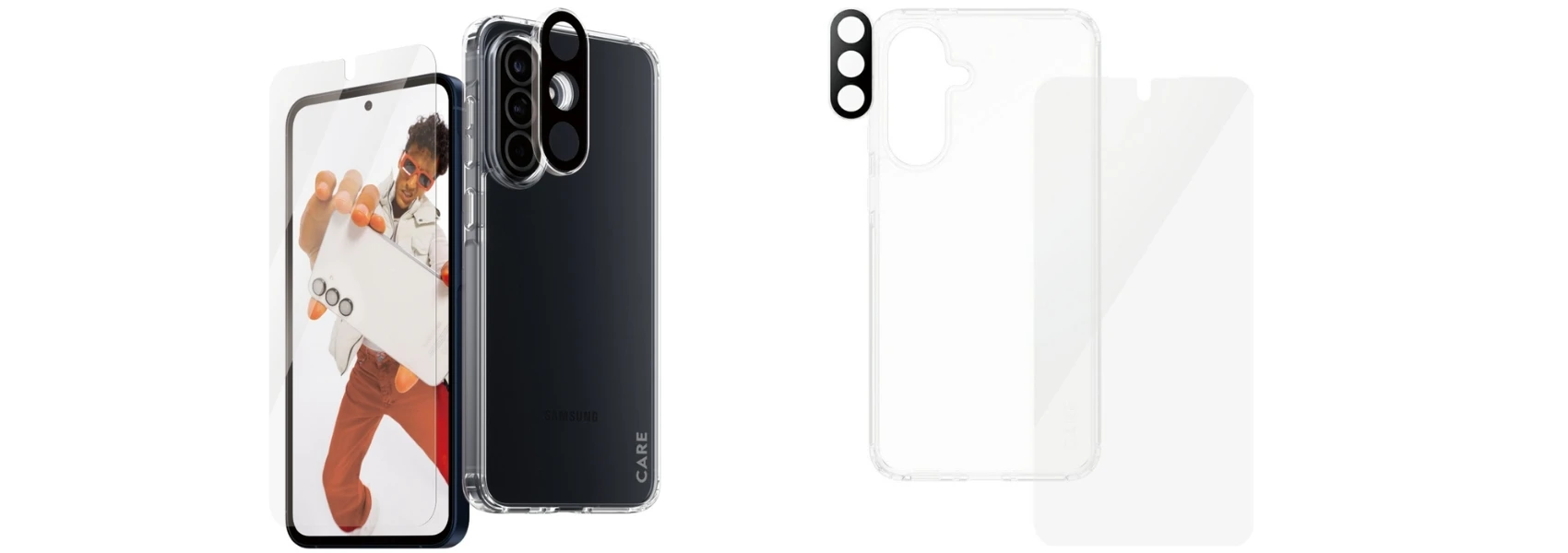 Panzer Glass Apsauginis rinkinys CARE by PanzerGlass Flagship 3in1 dėklas+apsauginis stiklas+kameros apsauga Samsung Galaxy A56 5G aprašymas - Prekės nuotrauka Panzer Glass Apsauginis rinkinys CARE by PanzerGlass Flagship 3in1 dėklas+apsauginis stiklas+kameros apsauga Samsung Galaxy A56 5G aprašymas - Prekės nuotrauka