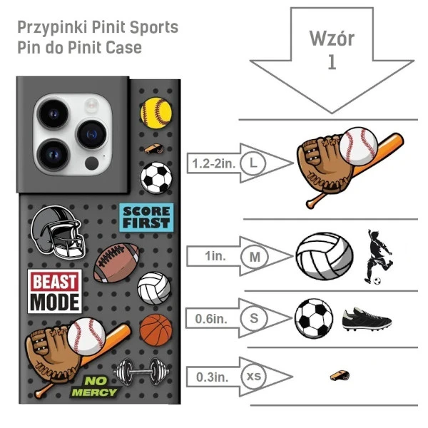 Pinit sportinis segtukas, skirtas Pinit dėklo 1 modeliui aprašymas - Prekės nuotrauka Pinit sportinis segtukas, skirtas Pinit dėklo 1 modeliui aprašymas - Prekės nuotrauka