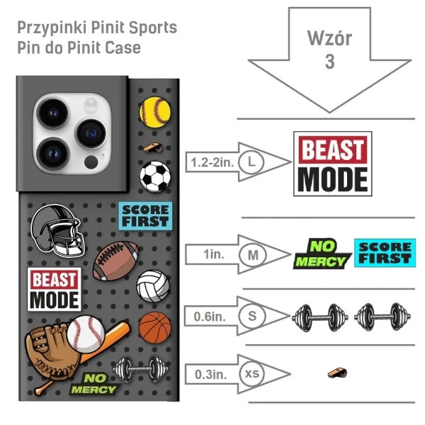 Dekoracijos Pinit Sports Pin skirtos dėkliukams Pinit kolekcija 3 aprašymas - Prekės nuotrauka Dekoracijos Pinit Sports Pin skirtos dėkliukams Pinit kolekcija 3 aprašymas - Prekės nuotrauka