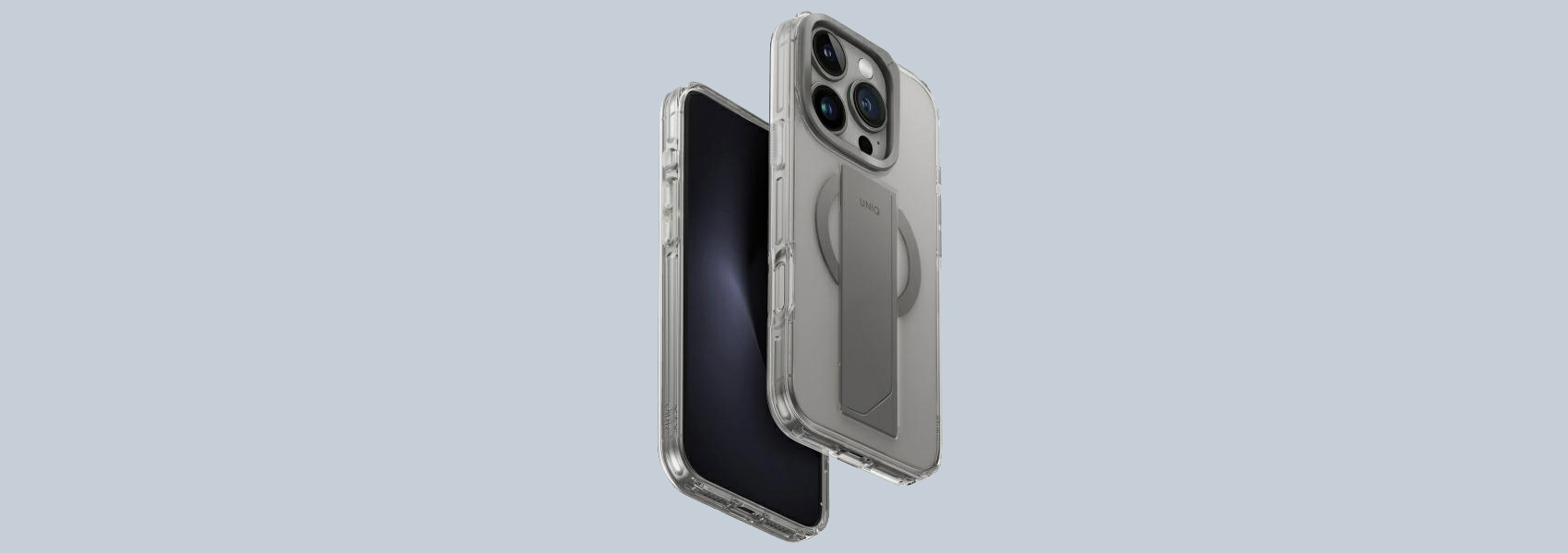 Dėklas UNIQ Heldro Max Apple iPhone 16 Pro Max 6.9″ Magclick Charging Clear Lucent aprašymas - Prekės nuotrauka Dėklas UNIQ Heldro Max Apple iPhone 16 Pro Max 6.9″ Magclick Charging Clear Lucent aprašymas - Prekės nuotrauka