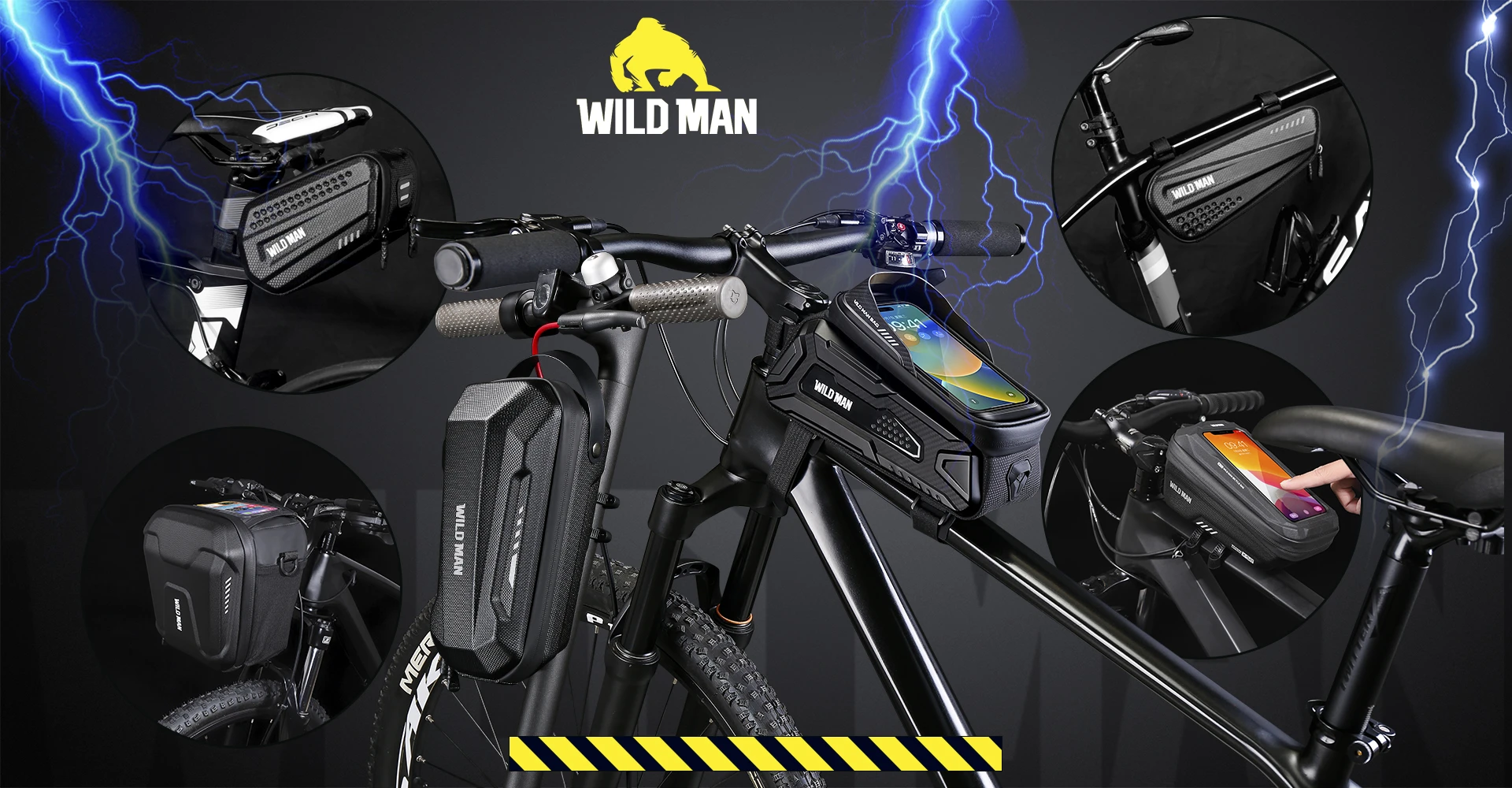 WILDMAN TS9 juodos spalvos aprašymas - Prekės nuotrauka