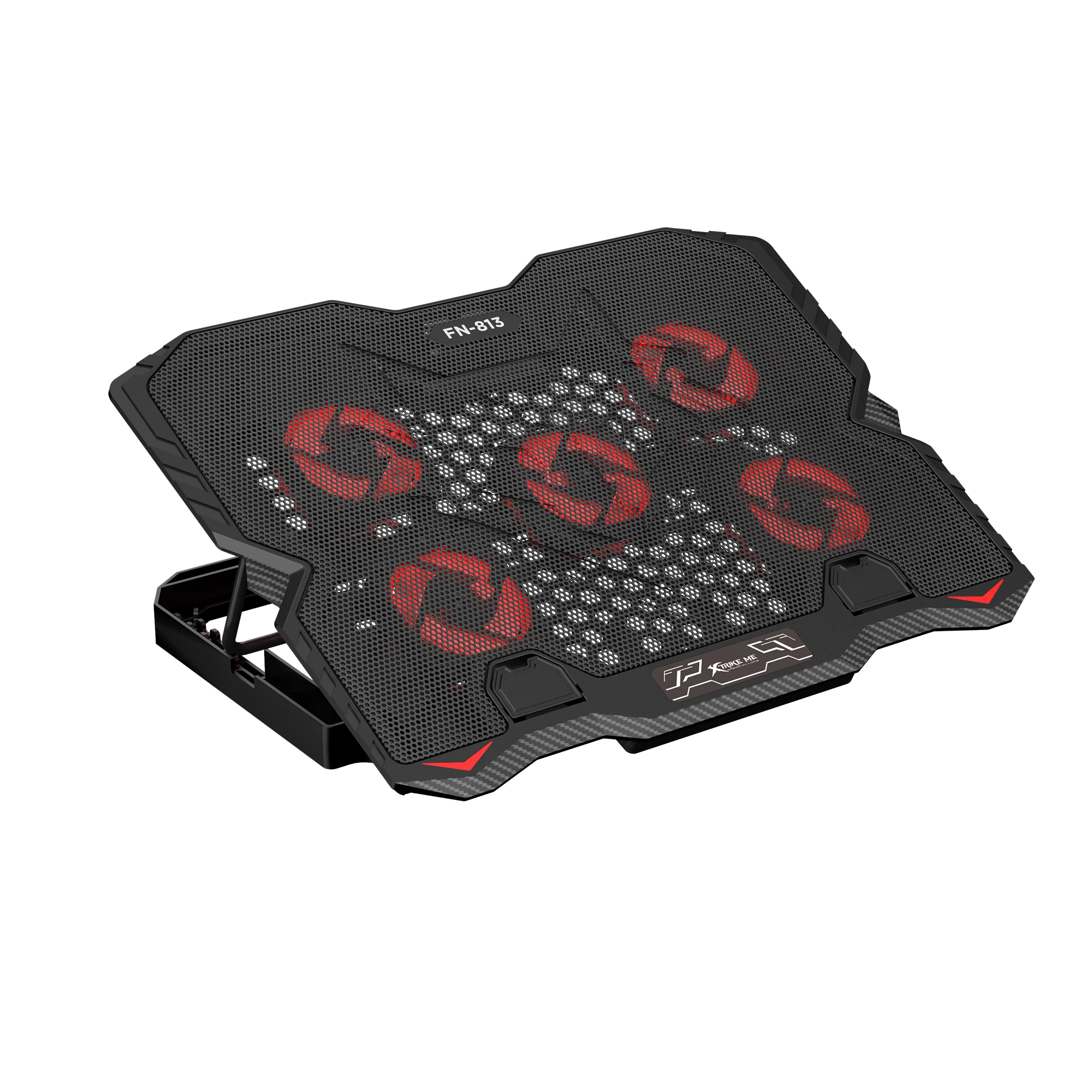 XTRIKE ME Nešiojamas kompiuteris Cooling Pad with Built-in Phone Holder FN-813 Juodas aprašymas - Prekės nuotrauka XTRIKE ME Nešiojamas kompiuteris Cooling Pad with Built-in Phone Holder FN-813 Juodas aprašymas - Prekės nuotrauka