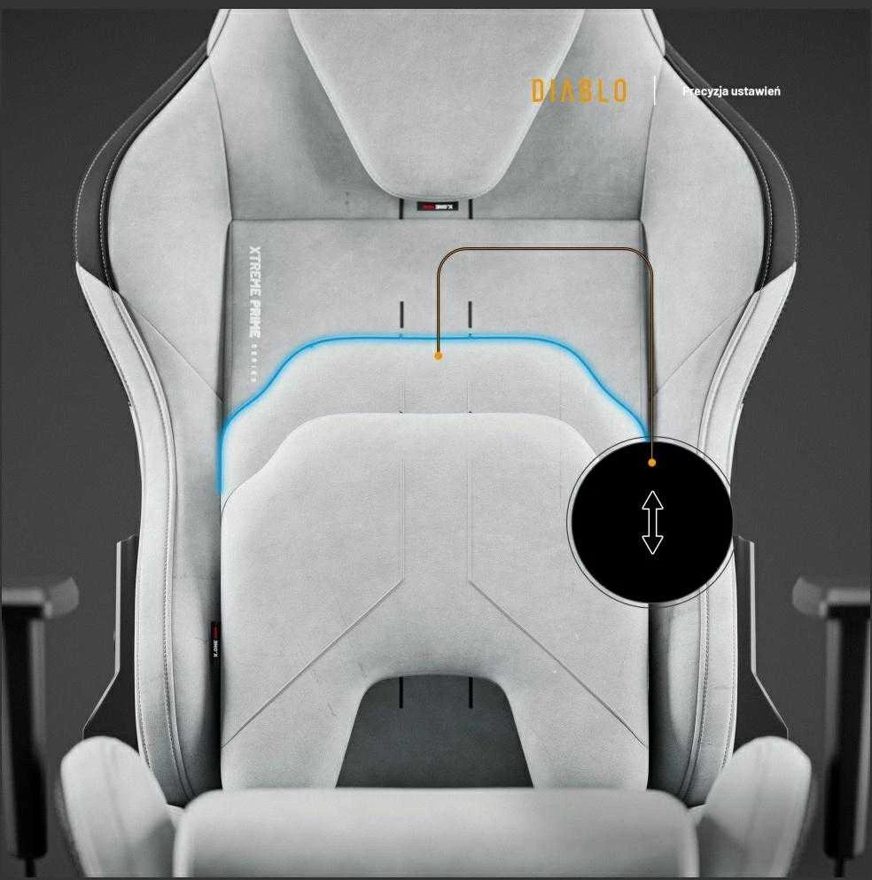 Diablo Chairs Diablo X-One Prime Normal Size - Nightwolf Moon ergonominė kėdė