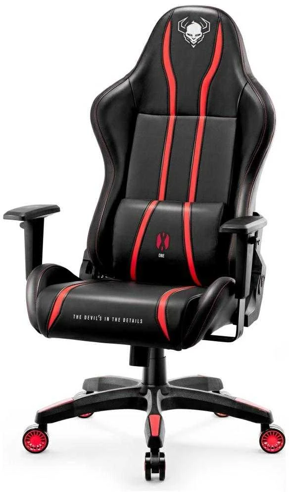 Diablo Chairs Žaidimų kėdė Diablo X-One 2.0 Gaming Chair Normal, Juoda-raudona