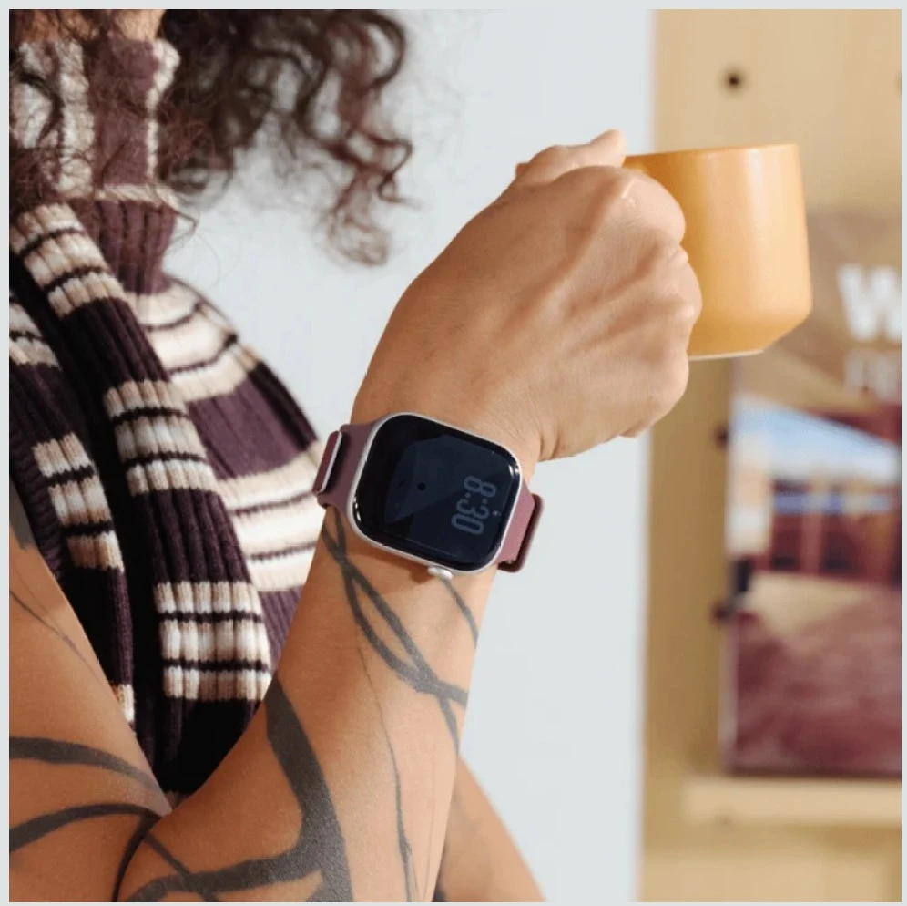 Dirželis Moft Sport do Apple Watch 40/4142mm blueberry - peony