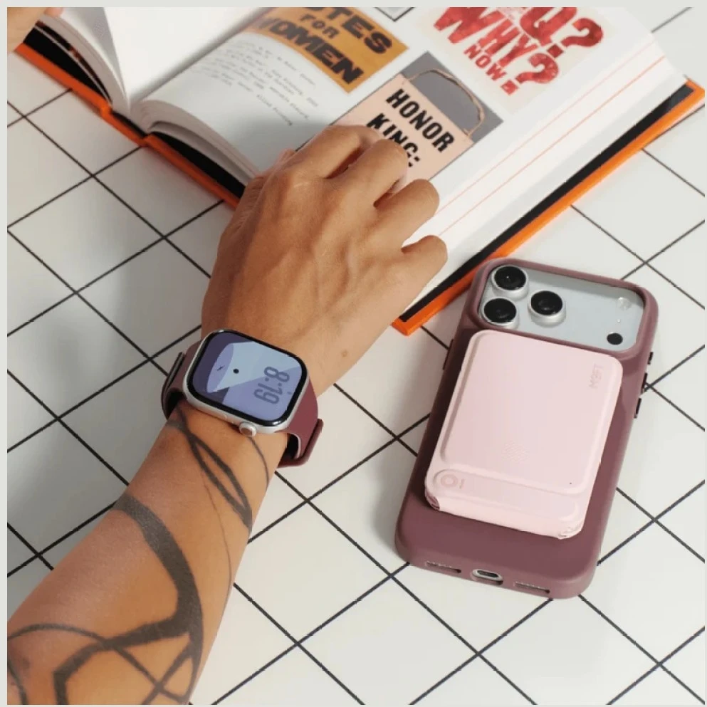 Dirželis Moft Sport do Apple Watch 40/4142mm blueberry - peony