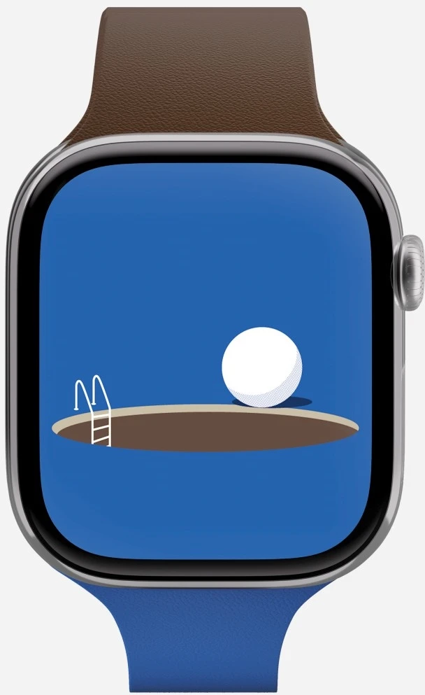 Dirželis Moft Sport do Apple Watch 40/4142mm brownie - sapphire