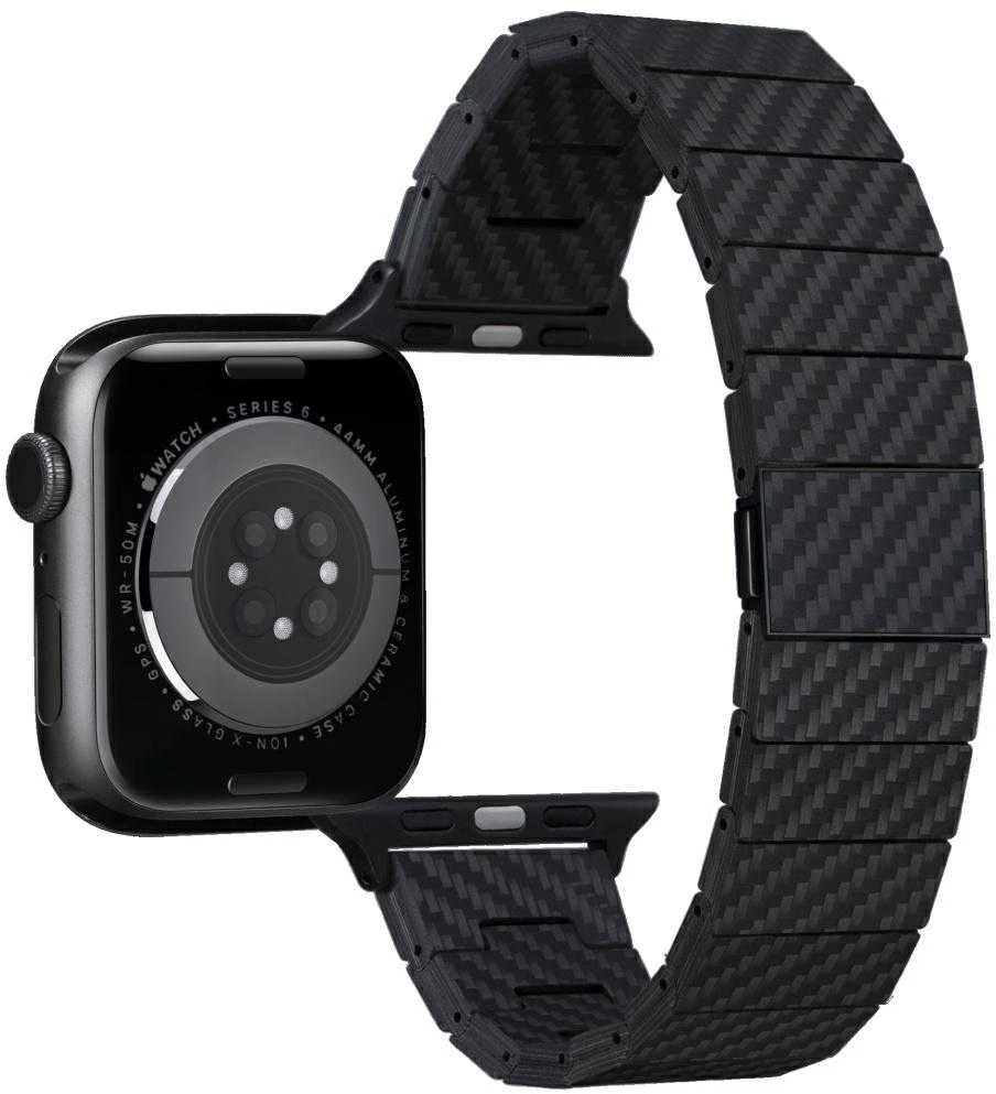 „Pitaka“ anglies pluošto „Apple Watch“ apyrankė, 42/44/45/49 mm