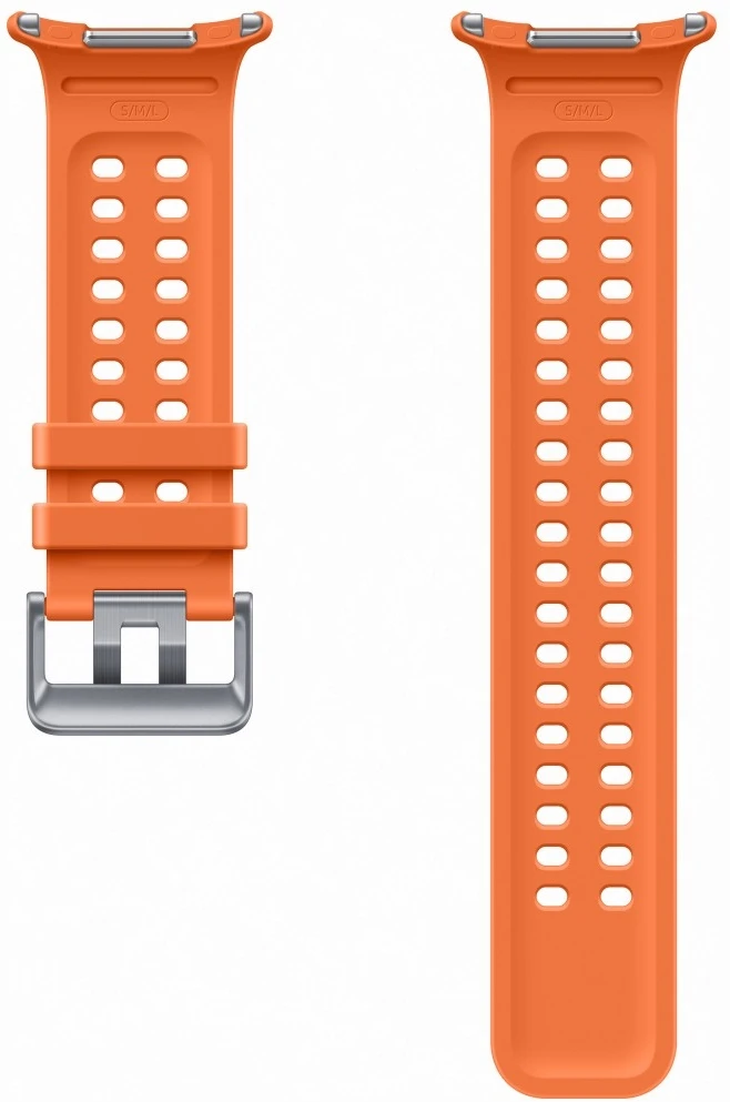 Dirželis Samsung Marine do Galaxy Watch Ultra2 oranžinė