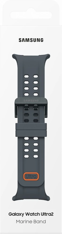 Apyrankė Samsung Marine skirtas Galaxy Watch Ultra2 juodos spalvos
