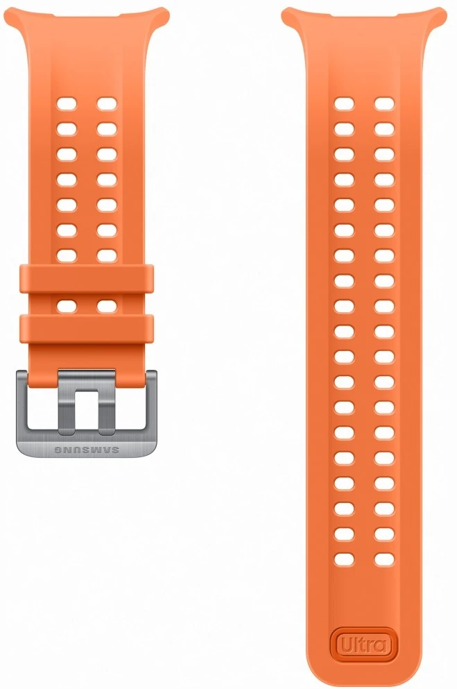 Dirželis Samsung Marine do Galaxy Watch Ultra2 oranžinė