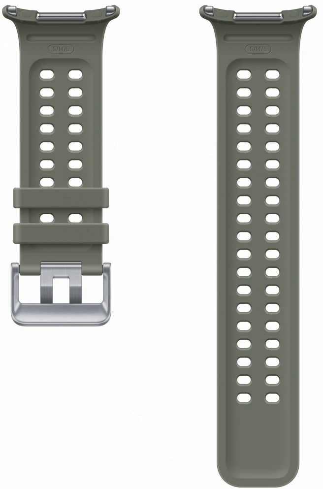 Dirželis Samsung Marine do Galaxy Watch Ultra2 žalia