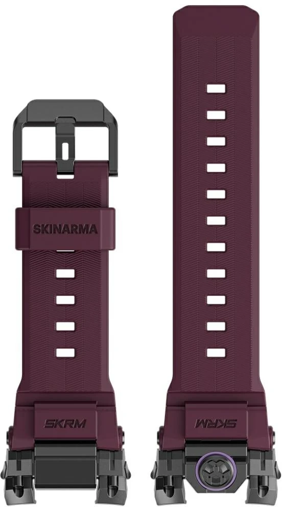Dirželis Skinarma Talon, skirtas Apple Watch Ultra 49 mm, bordo spalvos