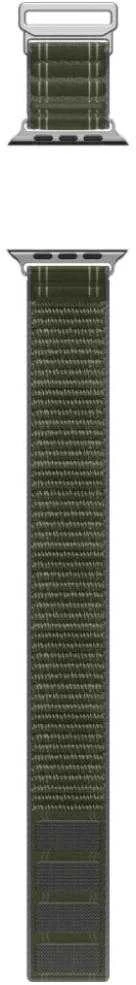 „Spigen Fabric Band“ (su lipduku ir kilpa), žalias - Apple Watch 49mm/46mm/45mm/44mm