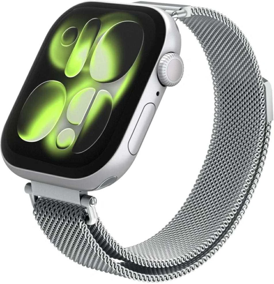 Spigen WBM4 apyrankė Apple Watch 8 / 9 / 10 / 11 / SE (40 / 41 / 42 MM) sidabro spalvos