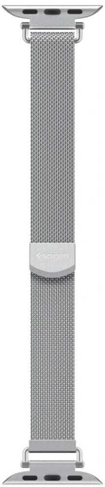 Spigen WBM4 apyrankė Apple Watch 8 / 9 / 10 / 11 / SE (40 / 41 / 42 MM) sidabro spalvos